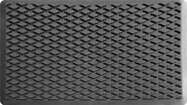 Подпятник полимерный черный