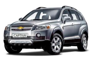 Эва-коврики на Chevrolet Captiva I Дорестайлинг 2006 - 2011