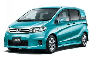 Текстильные коврики на HONDA FREED 2010              3 РЯДА ЕСТЬ