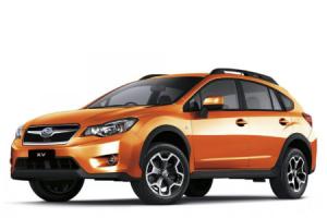 Текстильные коврики на SUBARU XV I 2011-2017