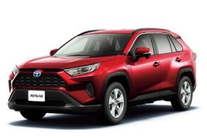 Текстильные коврики на TOYOTA RAV4 XA50 2019-