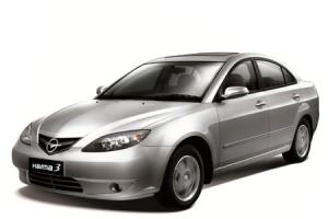 Коврики EVA на Haima 3 I Sedan 2010-2013